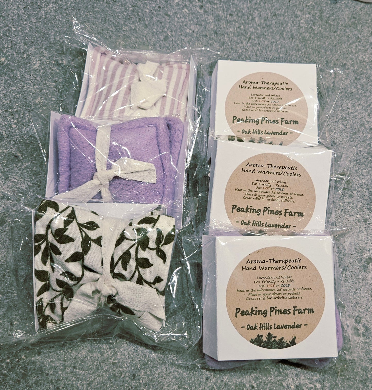 Aroma-Therapeutic Hand Warmers/Coolers