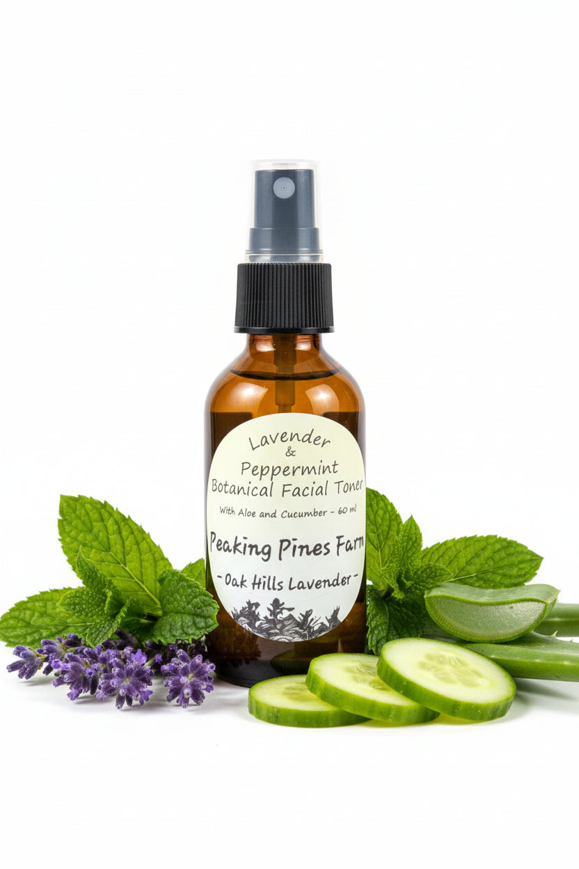 Lavender and Peppermint Botanical Facial Toner