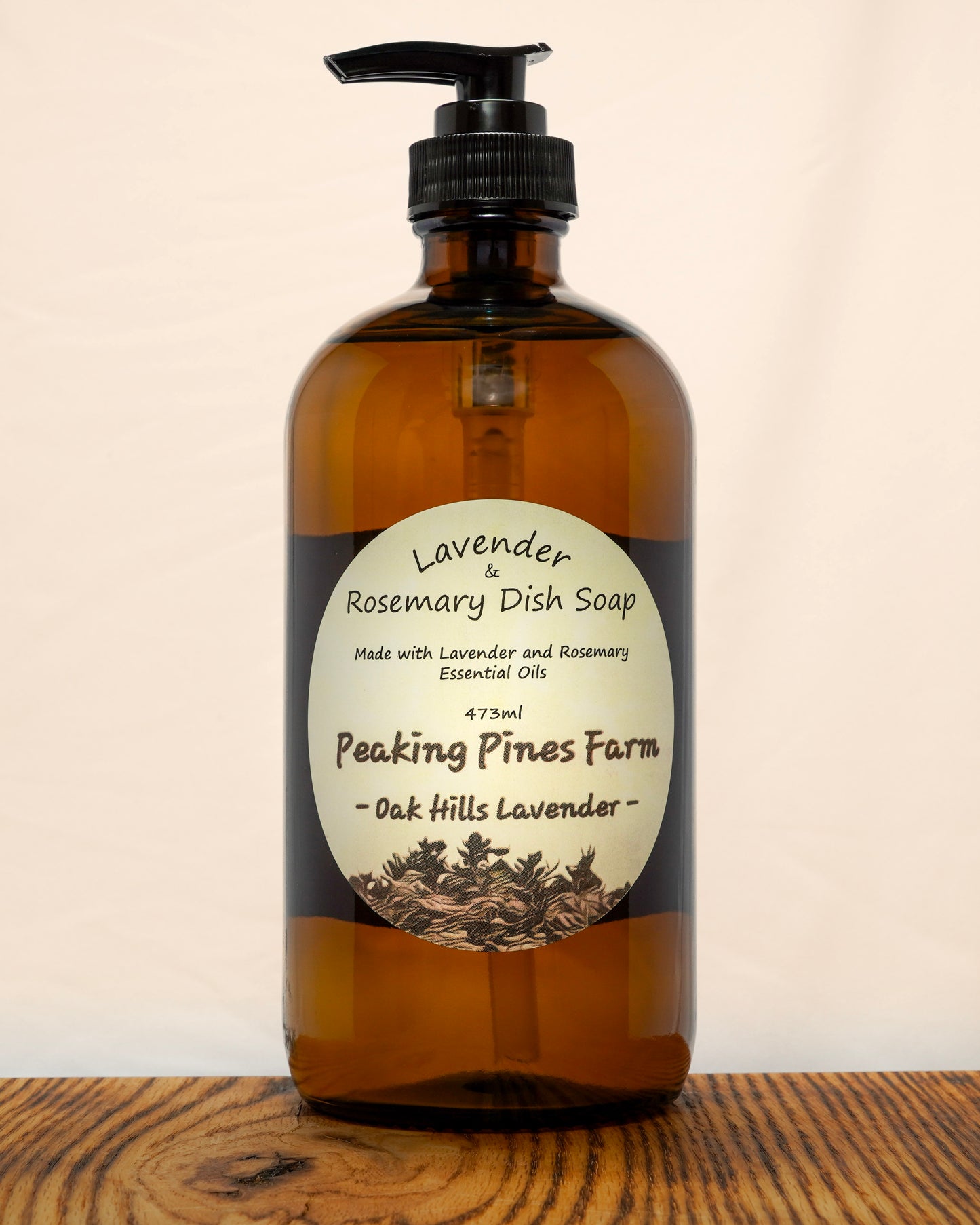 Dish Soap 16oz Lavender Rosemary