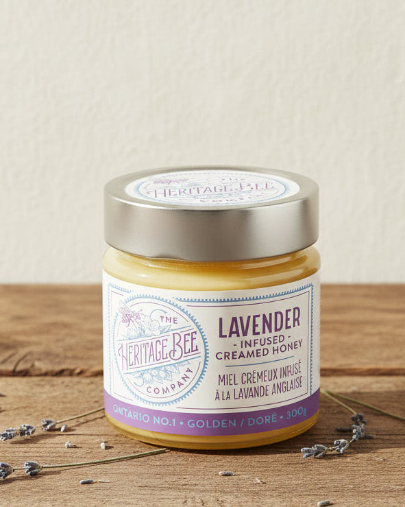 Lavender Creamed Honey