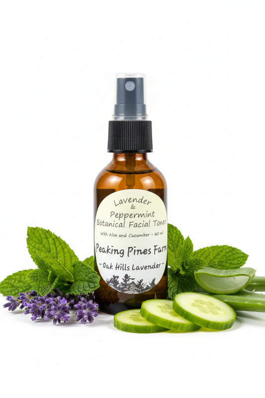 Lavender and Peppermint Botanical Facial Toner